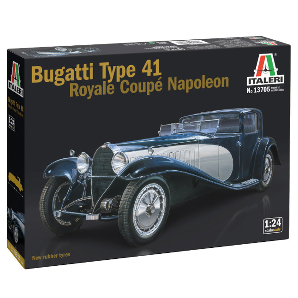 Italeri 13705 Bugatti Coupe Napoleon 1:24 Model Kit – Jadlam Toys & Models