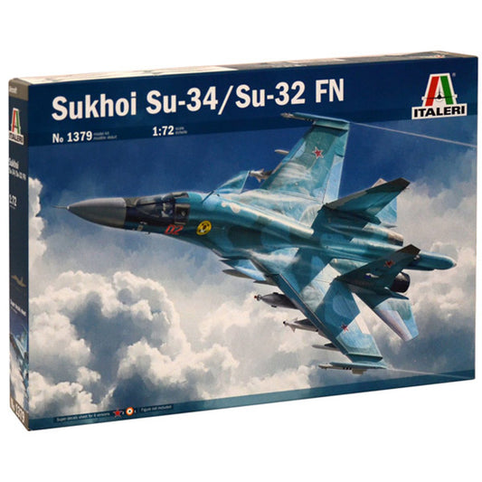 ITALERI Sukhoi SU-34 Fullback 1379 1:72 Aircraft Model Kit