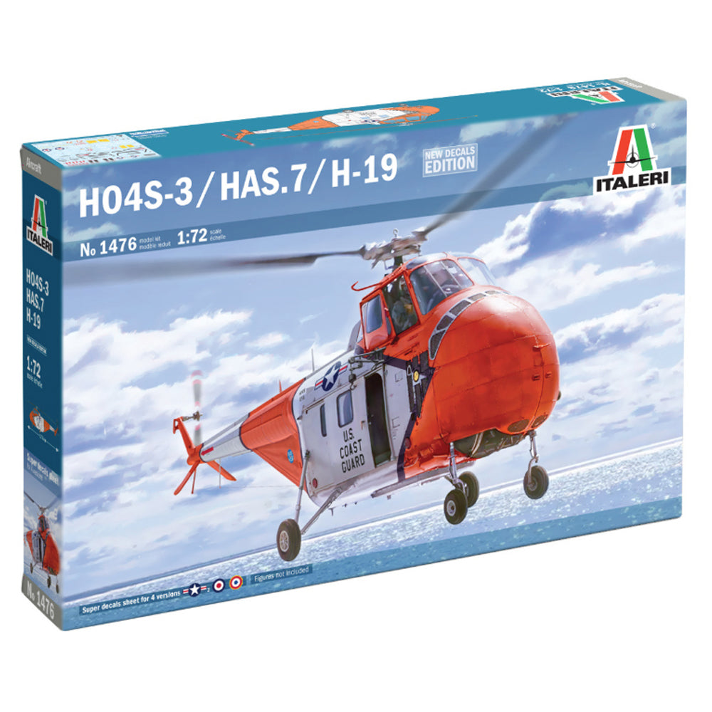Italeri 1476 HAS22/HO4S-3/H-19 1:72 Model Kit