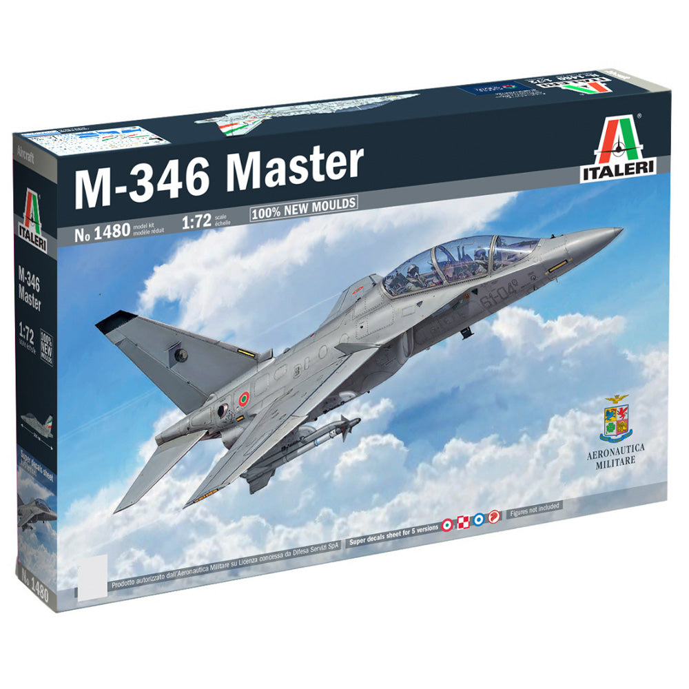 Italeri 1480 Alenia Aermacchi M-346 Master 1:72 Model Kit