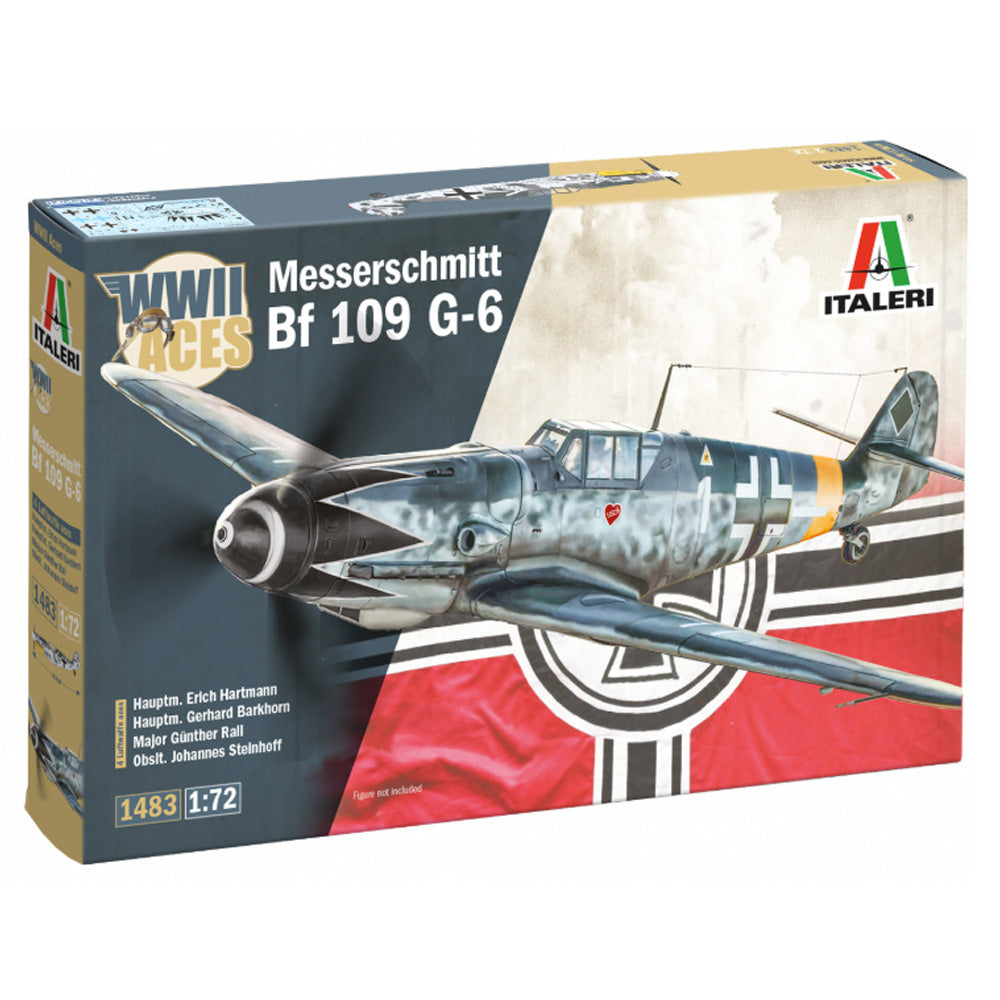 Italeri 1483 Messerschmitt Bf 109 G-6 1:72 Model Kit
