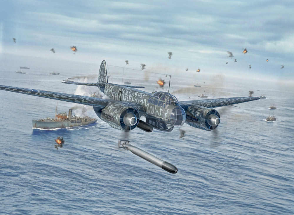 Italeri 1489 Junkers Ju 88 A-17 Torpedo Bomber 1:72 Model Kit