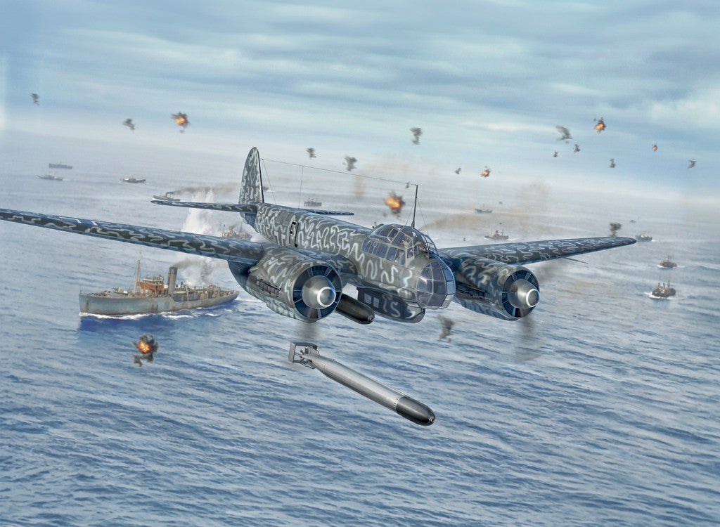 Italeri 1489 Junkers Ju 88 A-17 Torpedo Bomber 1:72 Model Kit