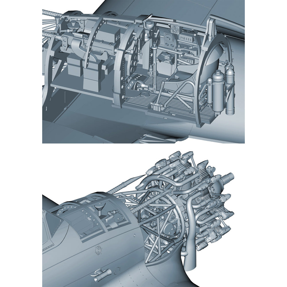 Italeri 2516 Macchi MC.200 Saetta 1:32 Model Kit