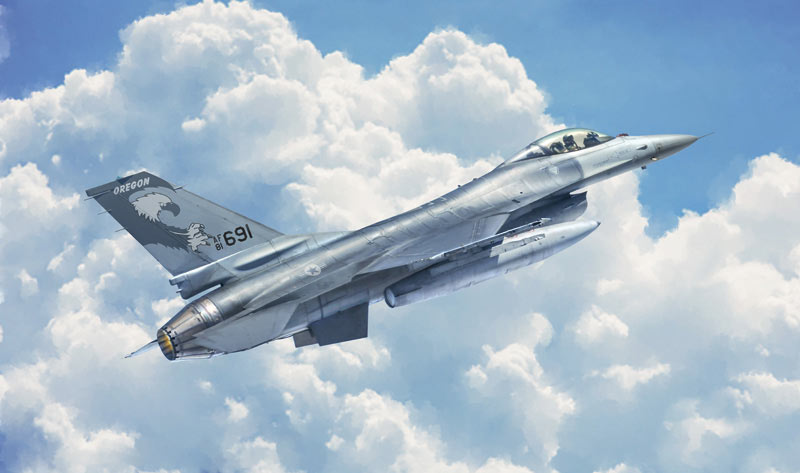 ITALERI F-16A Fighting Falcon 2786 1:48 Aircraft Model Kit