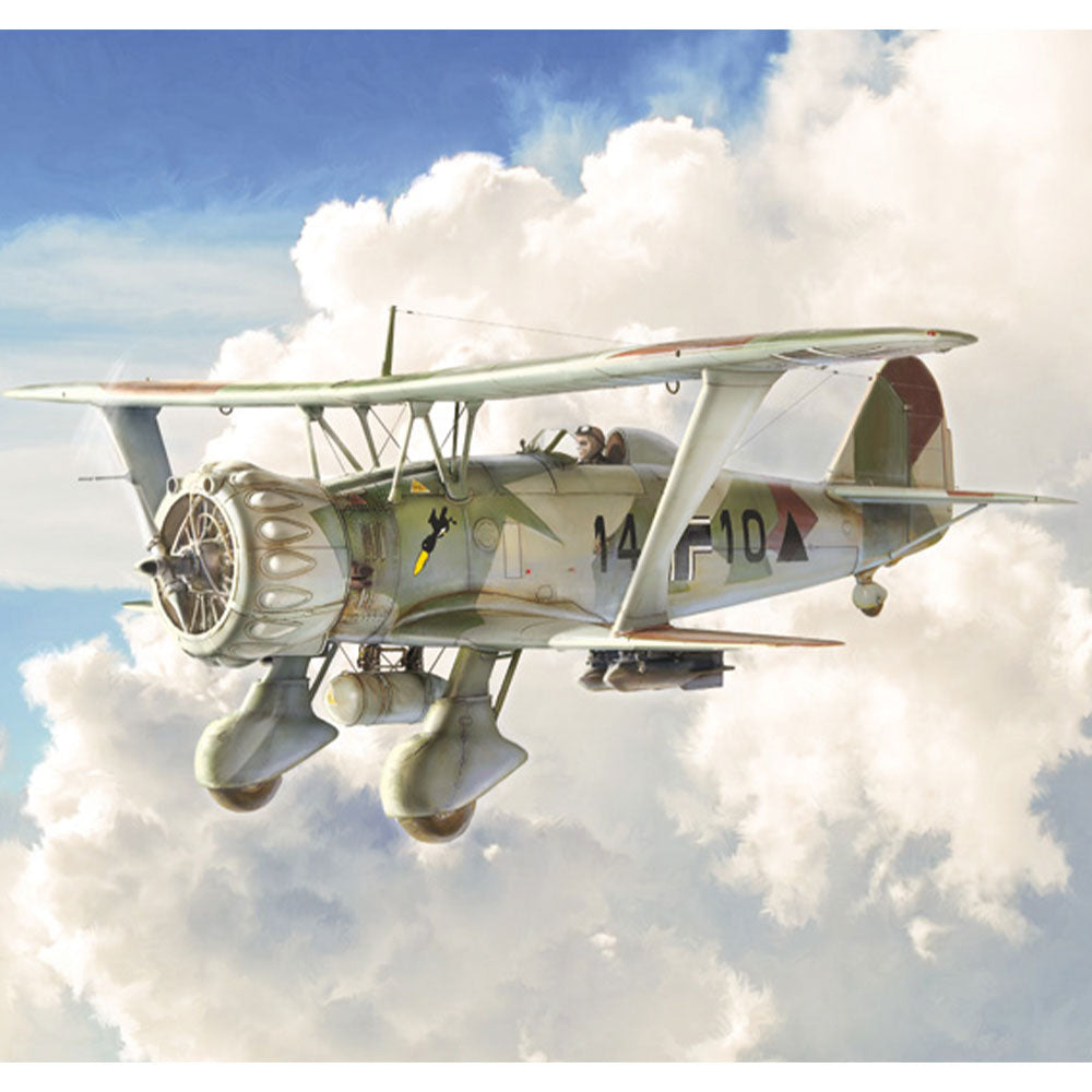 Italeri 2819 Henschel  Hs123 1:48 Plastic Model Aircraft Kit
