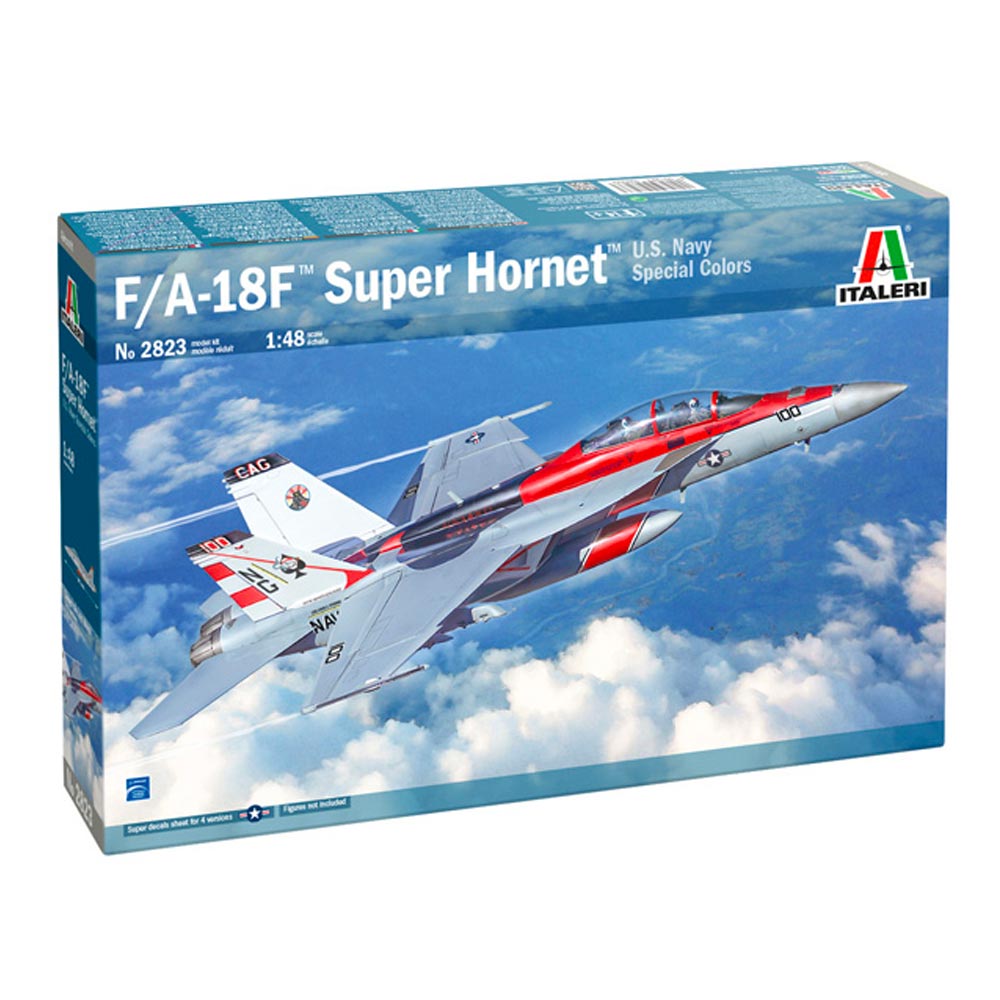 Italeri 2823  F/A-18F Hornet (U.S. Navy Special Colours) 1:48 Model Kit