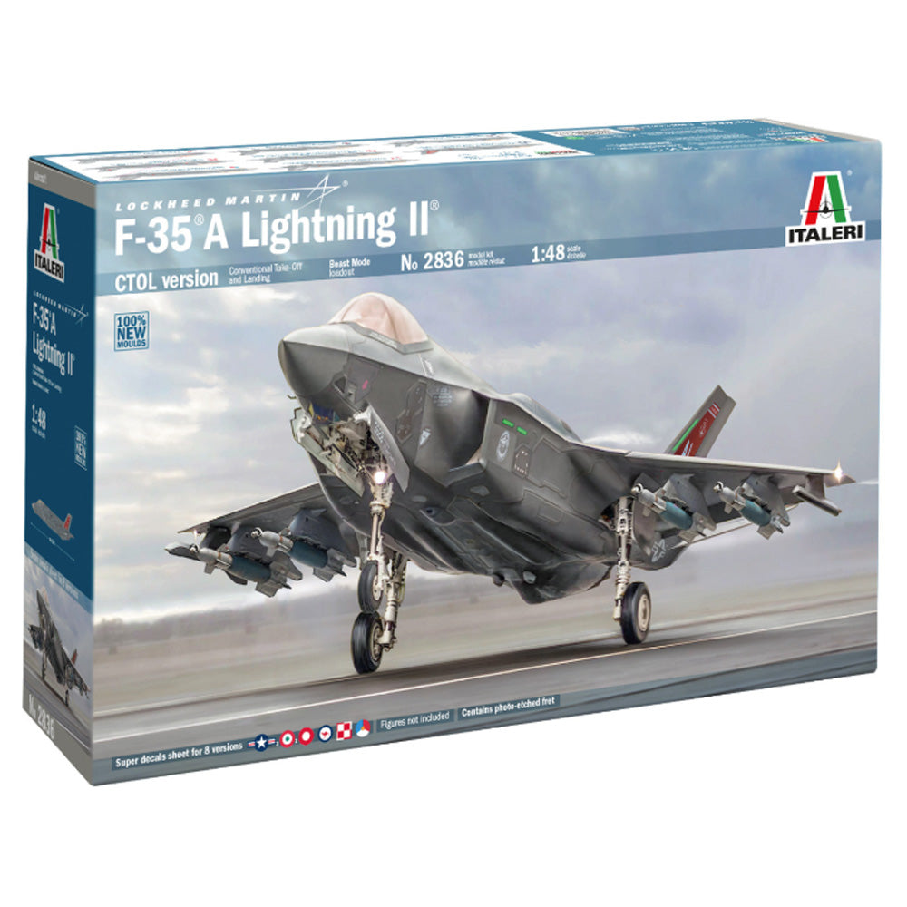 Italeri 2836 F-35A Lightning II Beast Mode 1:48 Model Kit