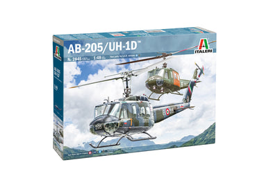Italeri 2845 AB.205 / UH-1D "SAR" Search & Rescue Helicopter 1:48 Model Kit