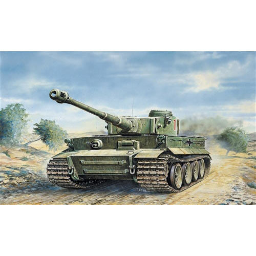 ITALERI Tiger I Tank AUSF. E/H1 286 1:35 Military Vehicle Model Kit