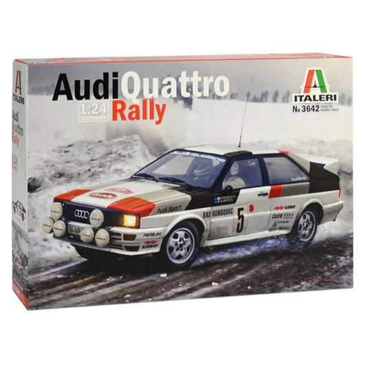 ITALERI  Audi Qurattro Rally 3642 1:24  Car Model Kit