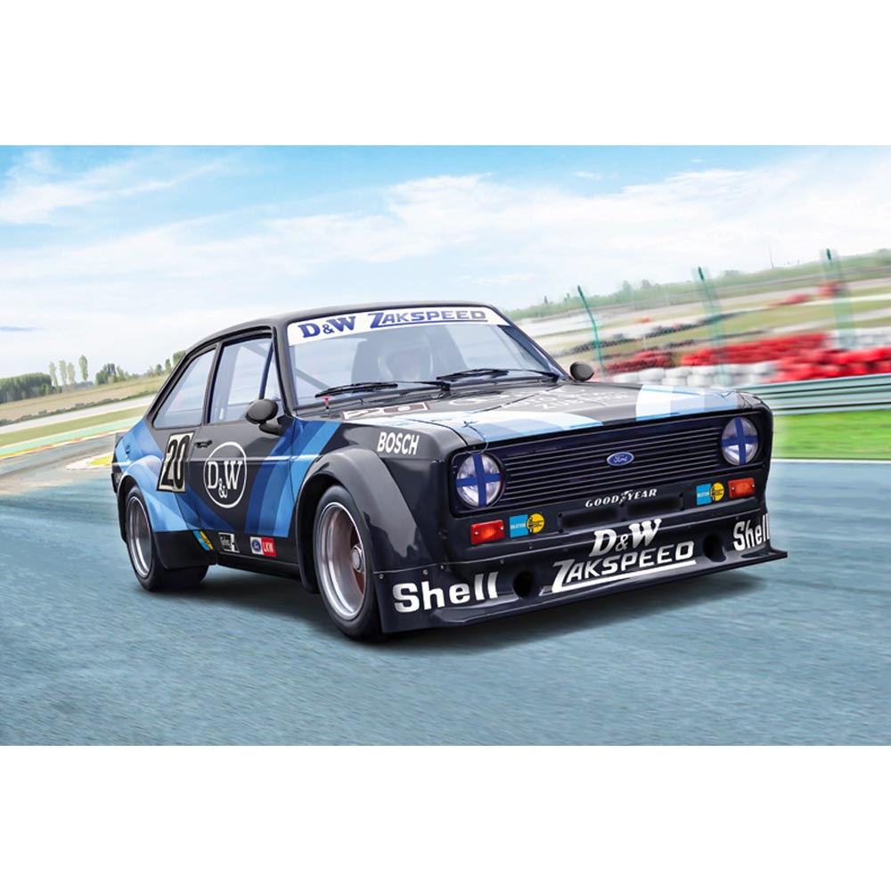 Italeri 3664  Ford Escort Zakspeed Gr.2 1:24 Car Plastic Model Kit