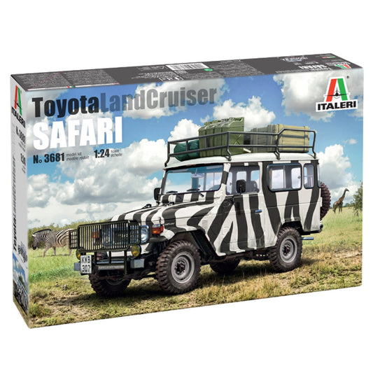 Italeri 3681 Toyota Land Cruiser 'Safari' 1:24 Model Kit