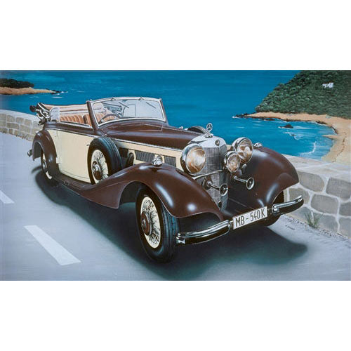 ITALERI Mercedes Benz 540k 3701 1:24 Model Kit Cars