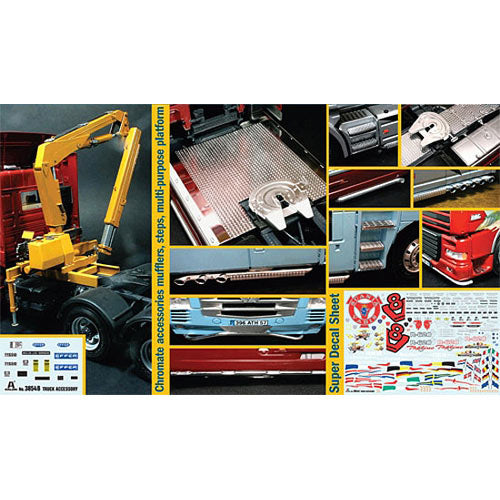 ITALERI Truck Accessoires Set 3854 1:24 Model Kit Trucks