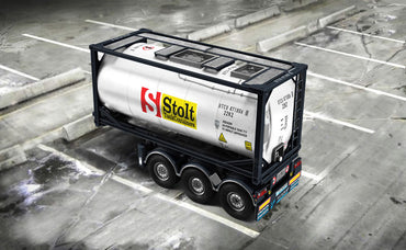 ITALERI Tecnokar Trailer with 20ft Tank 3929 1:24 Truck Model Kit