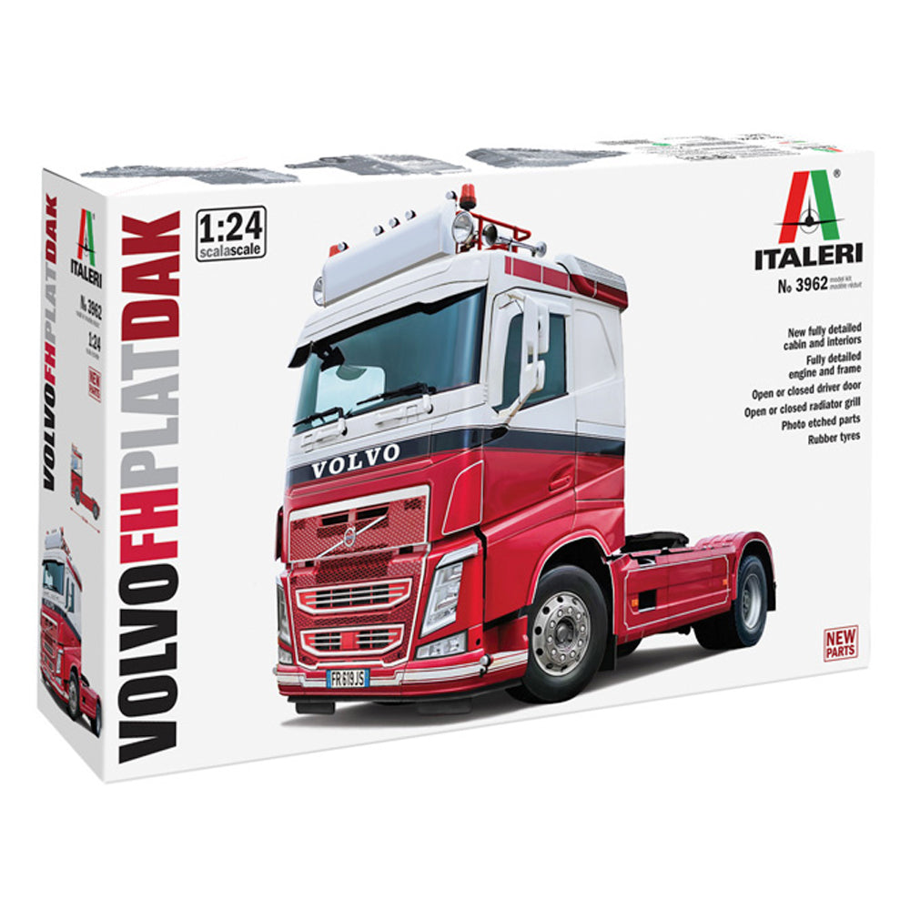 Italeri 3962 Volvo FH Low Roof Plat Dak 1:24 Model Kit