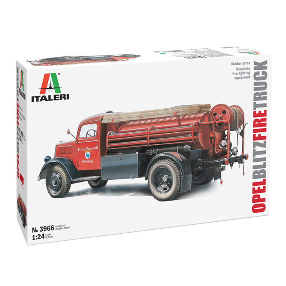 Italeri 3966 Opel Blitz Fire Truck 1:24 Model Kit