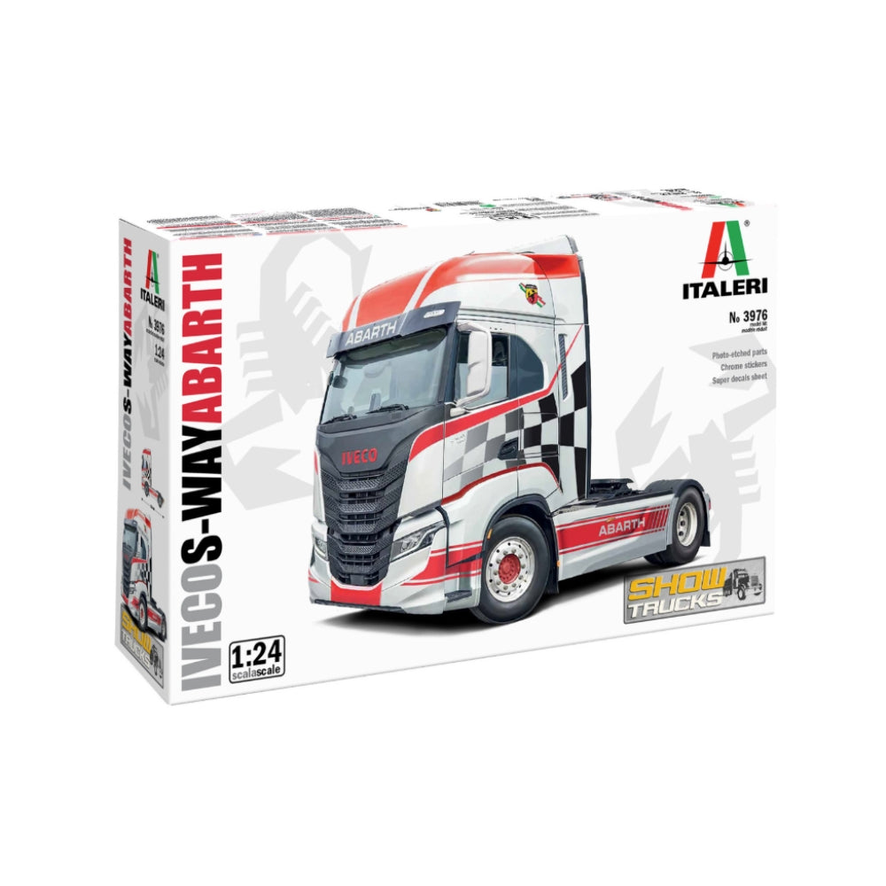 Italeri 3976 Iveco S-Way Abarth Truck 1:24 Model Kit