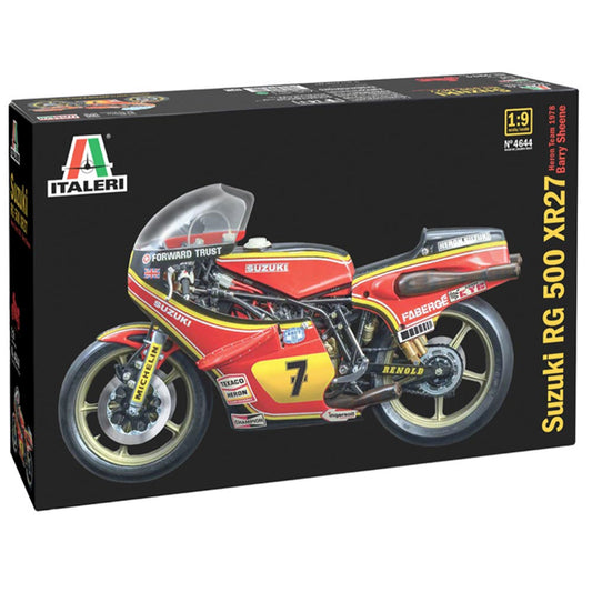 Italeri 4644 Suzuki RG500 XR27 Barry Sheene 1978 1:9  Plastic Model Motorbike Kit