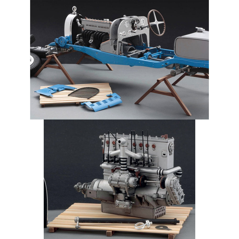 Italeri 4716 Bugatti Type 35B - Targa Florio '29/Monaco GP '30 1:12 Model Kit