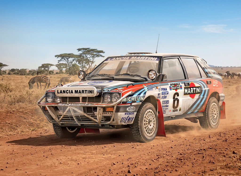 Italeri 4720 Lancia Delta Integrale Safari 16v 1:12 Model Kit