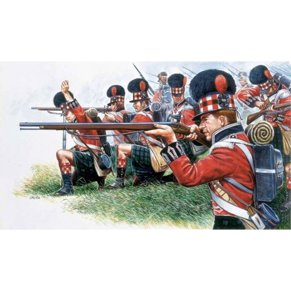 Italeri 6004 Highlander Infantry 1:72 Model Kit