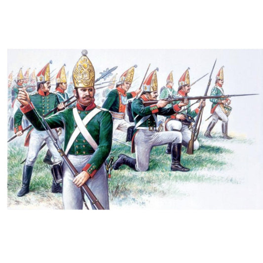 Italeri 6006 Russian Grenadiers 50 Figures 1:72 Model Kit