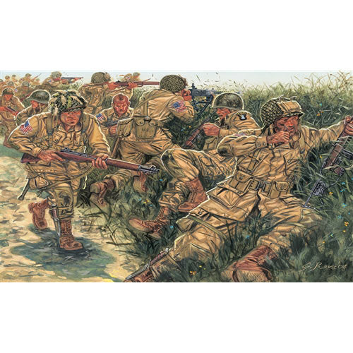 ITALERI US Paratroopers 6063 1:72 Model Kit Figures