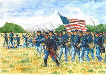 ITALERI Union Infantry (American Civil War) 6177 1:72 Military Model Kit