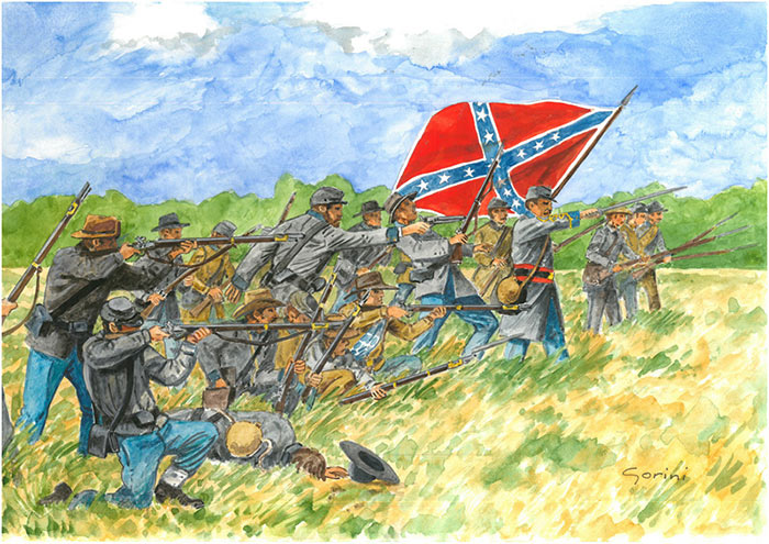 ITALERI Infantry (American Civil War) 6178 1:72 Military Model Kit