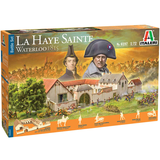 Italeri La Haye Sainte Waterloo 1815 -  Battleset 1:72 Plastic Model Kit