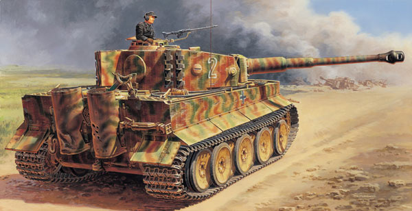 ITALERI Pz.Kpfw.VI Tiger I Tank Ausf.E mid production 6507