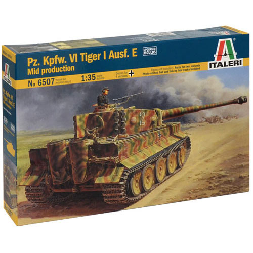 ITALERI Pz.Kpfw.VI Tiger I Tank Ausf.E mid production 6507