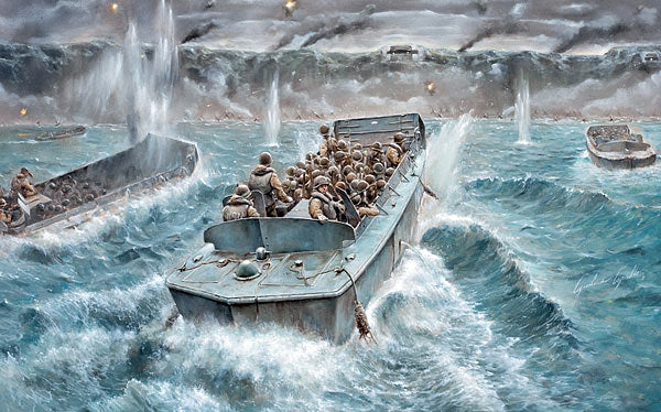 ITALERI LCVP With US Infantry D-Day 6524 1:35 Military Model Kit