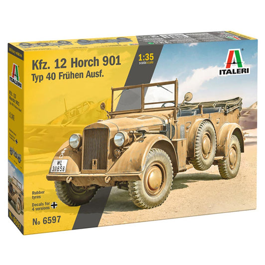 Italeri 6597 Kfz.12 Horch 901 Type 40 1:35  Model Kit