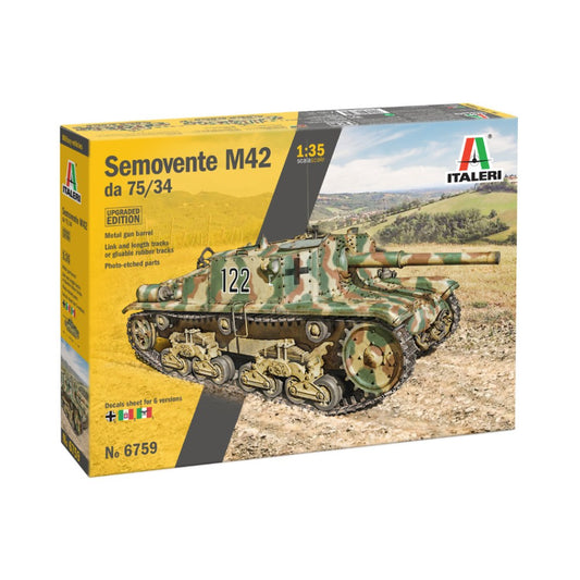 Italeri 6759 Semovente M42 da 75/34 Upgraded 1:35 Model Kit