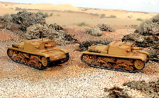 ITALERI Semovente M40 Da 75/18 7519 1:72 Military Vehicle Model Kit