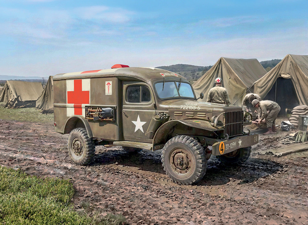 Italeri 90226 Dodge WC54 Ambulance 1:35 Model Kit
