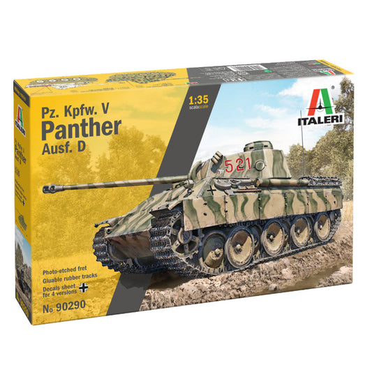 Italeri 90290 Pz.Kpfw. V Panther Ausf D 1:35 Model Kit