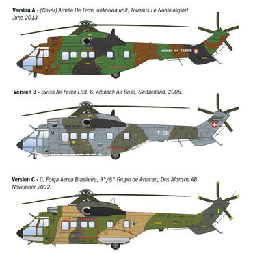 Italeri 91096 AS332 Super Puma 1:72 Model Kit