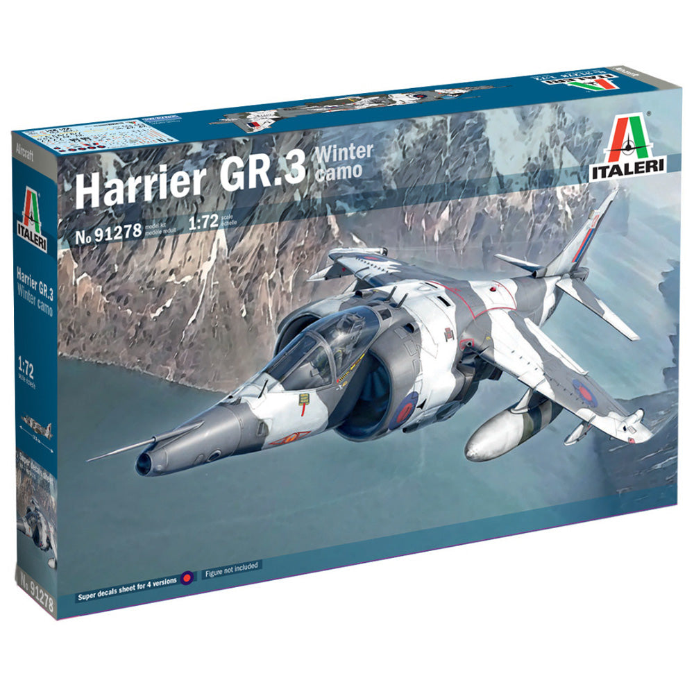 Italeri 91278 Harrier GR.3 'Winter Camo' 1:72 Model Kit
