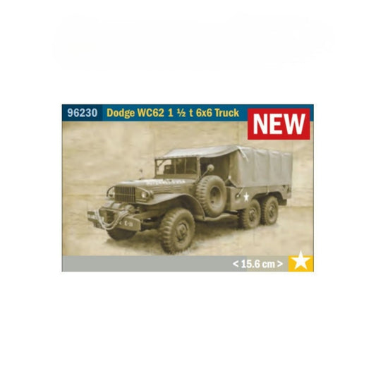Italeri 96230 Dodge WC62 1½ ton 6x6 Truck 1:35 Model Kit