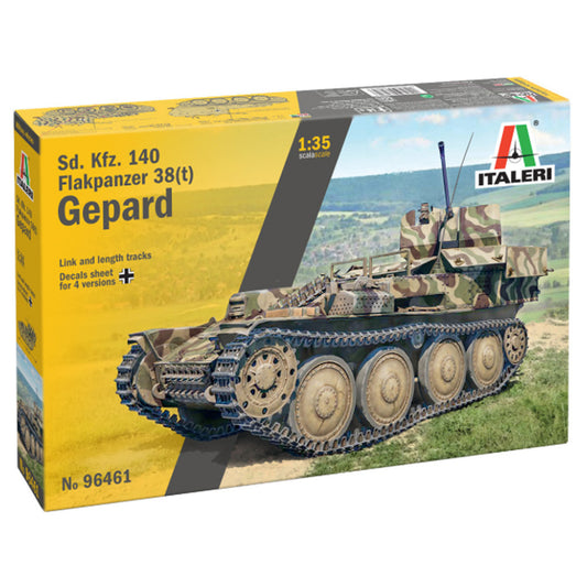 Italeri 96461 Sd. Kfz. 140 Flakpanzer 38(t) Gepard 1:35 Model Kit