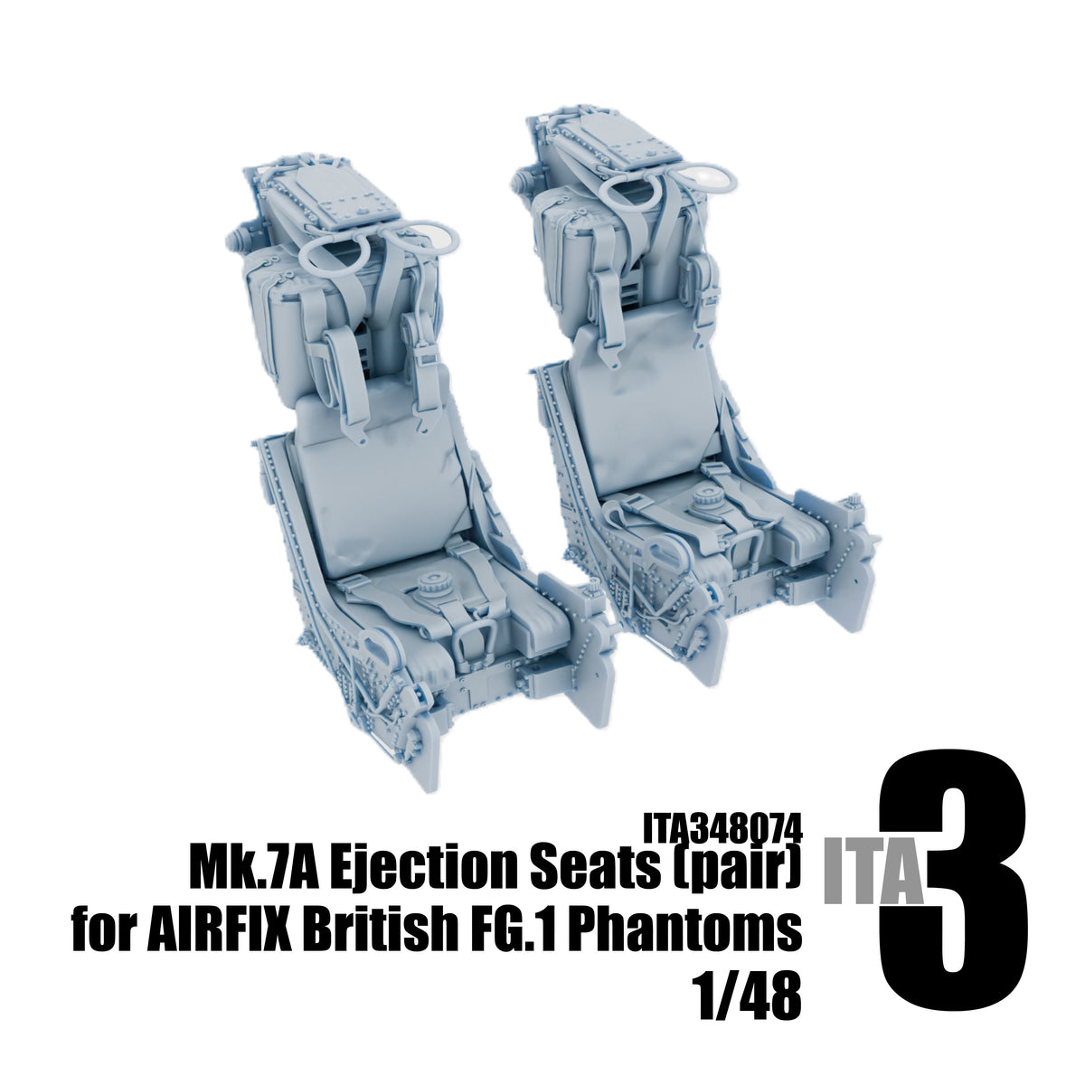 Inside the Armour ITA348074 Martin Baker 7A Eject Seats Airfix Phantom FG.1 1:48