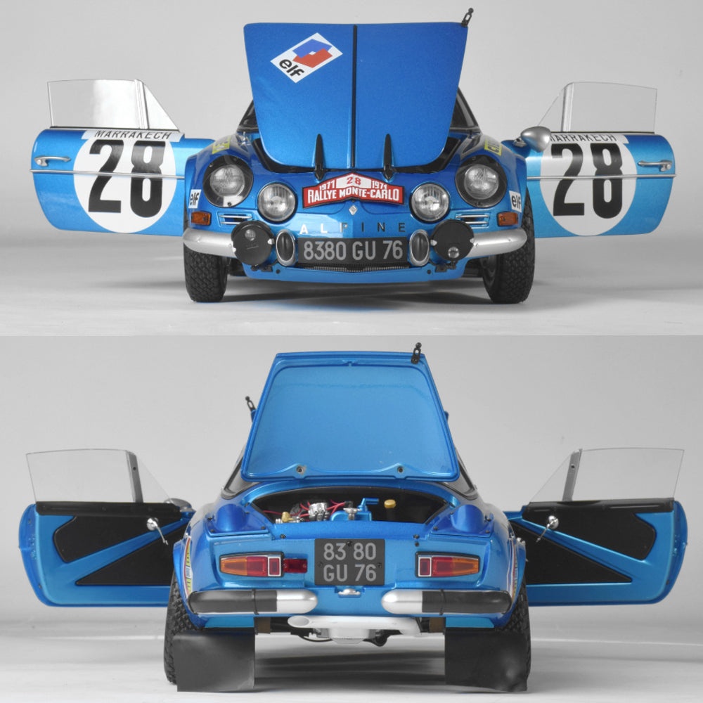 IXO Alpine A110 1600 S Rally 1:8 Metal Model Kit