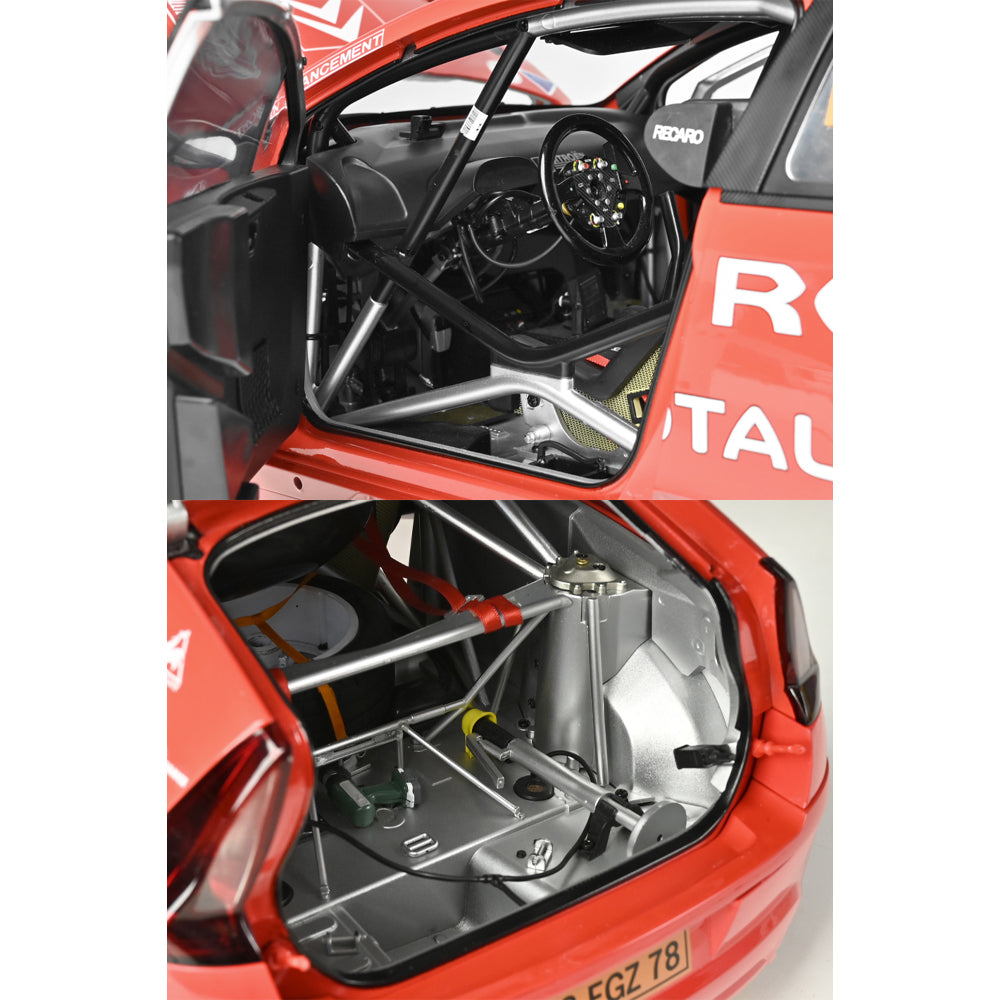 IXO Citroën C4 WRC 2008 Red 1:8 Metal Model Kit