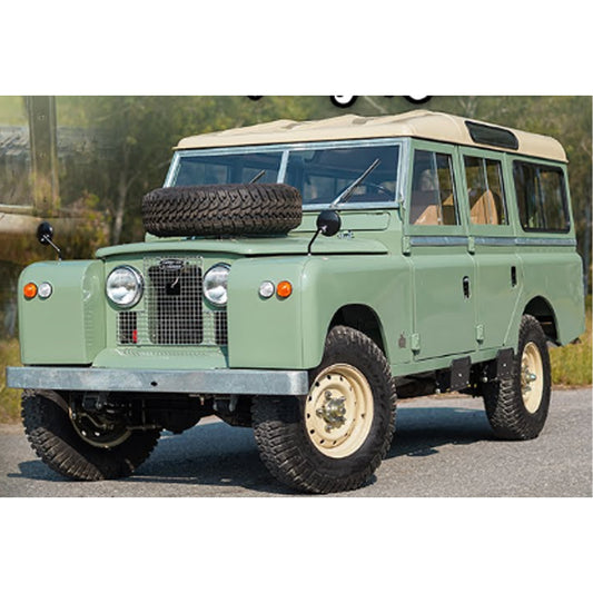 IXO Full Kit: Land Rover 109 Series IIA (1961-69) 1:8 Metal Model Kit