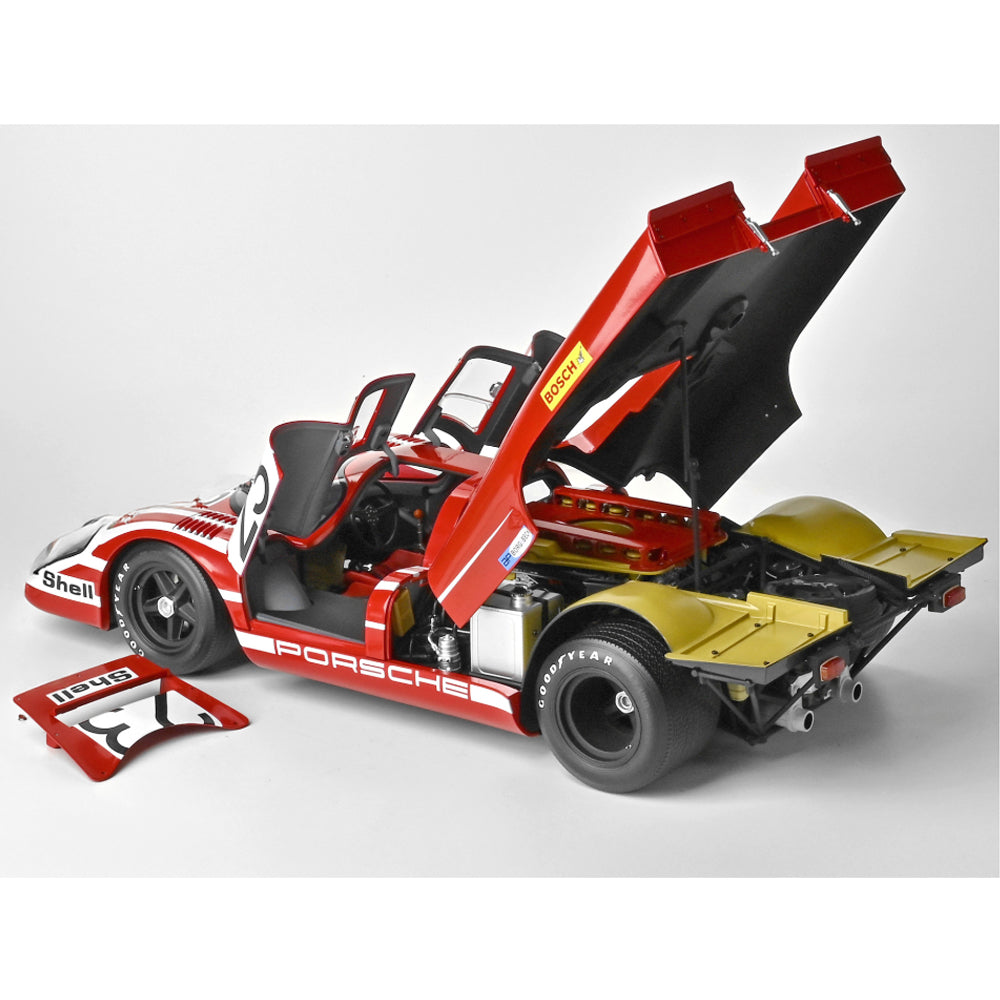 IXO Porsche 917 KH Salzburg #23 Red 1:8 Metal Model Kit