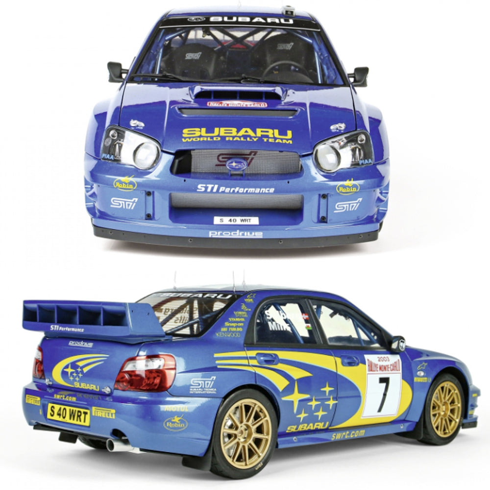 IXO Full Kit: Subaru Impreza 1:8 Metal Model Kit